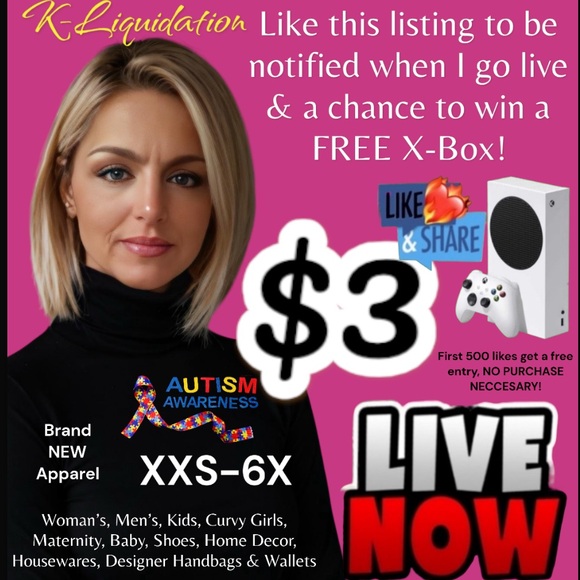 LIVE SHOW Handbags - 🌺$3 STARTS 🌺 I’M LIVE 🚨PLEASE READ DISCLOSURE BEFORE BIDDING⤵️